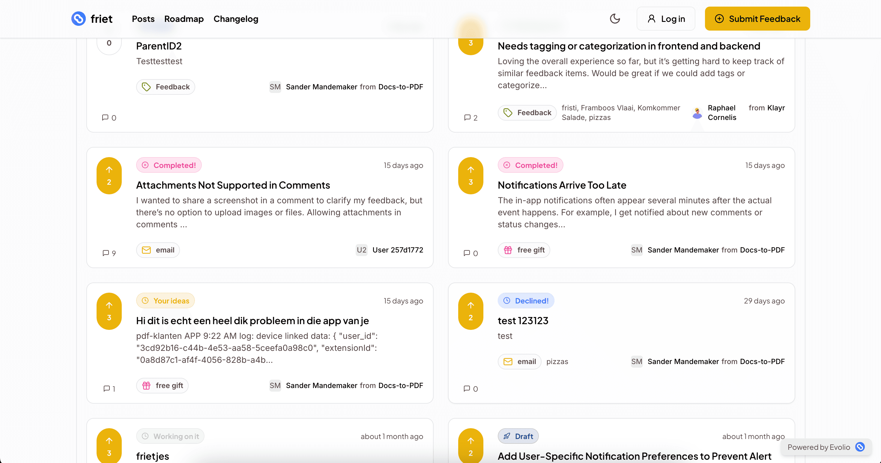 Feedbackplatform voor moderne organisaties